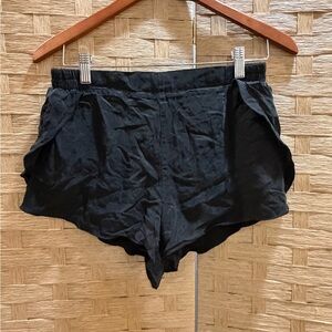 Left on Friday 100% Japanese Cupro Shorts with Liner Size Small